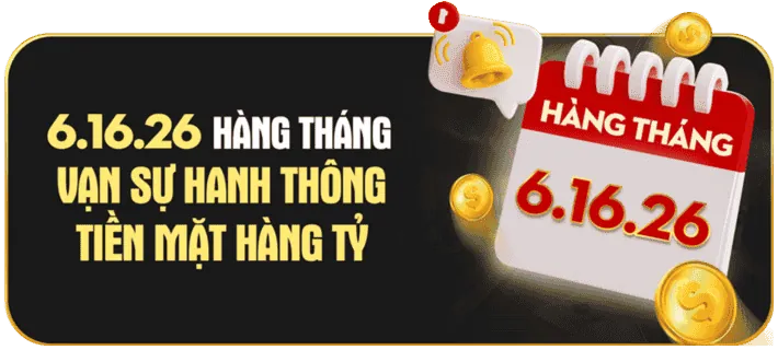 Hoàn trả hàng tuần cho người chơi Nổ Hũ
